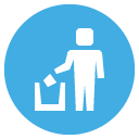 put litter in its place symbol